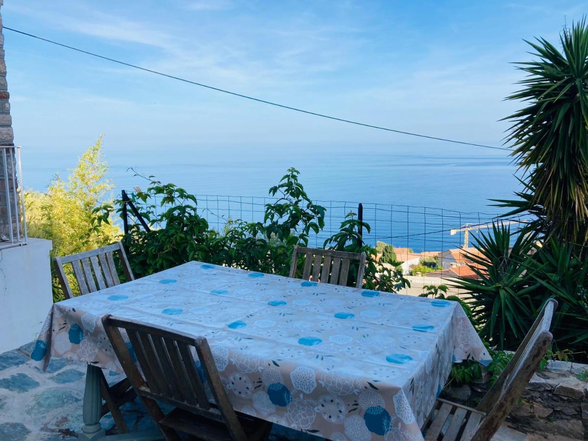 Maison Mediterraneo - Rez De Villa, Vue Imprenable Sur La Mer Pietranera Εξωτερικό φωτογραφία